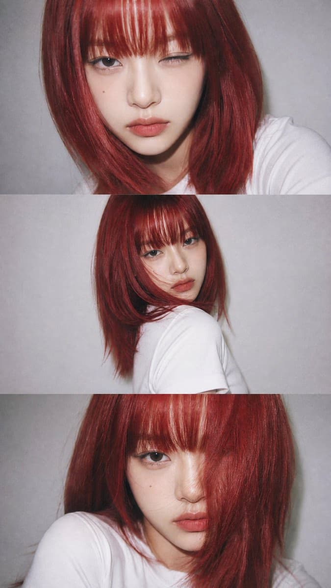 YZK Collage Selfie with Winks and Pouts