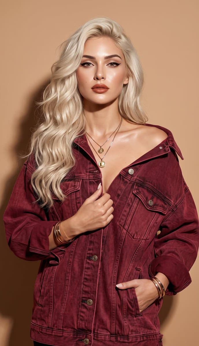 Profile / Avatar - High Fashion Editorial Portrait