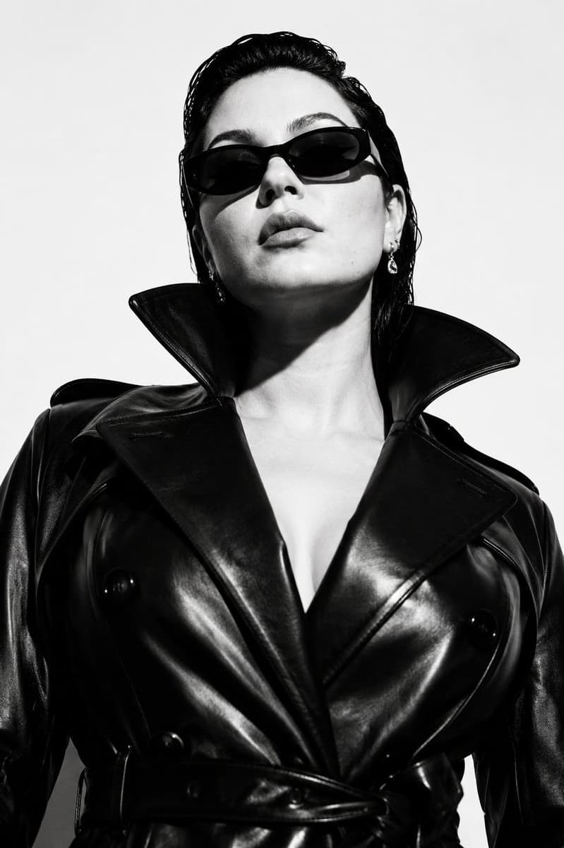 Powerful Portrait with Slicked-Back Hair and Sunglasses