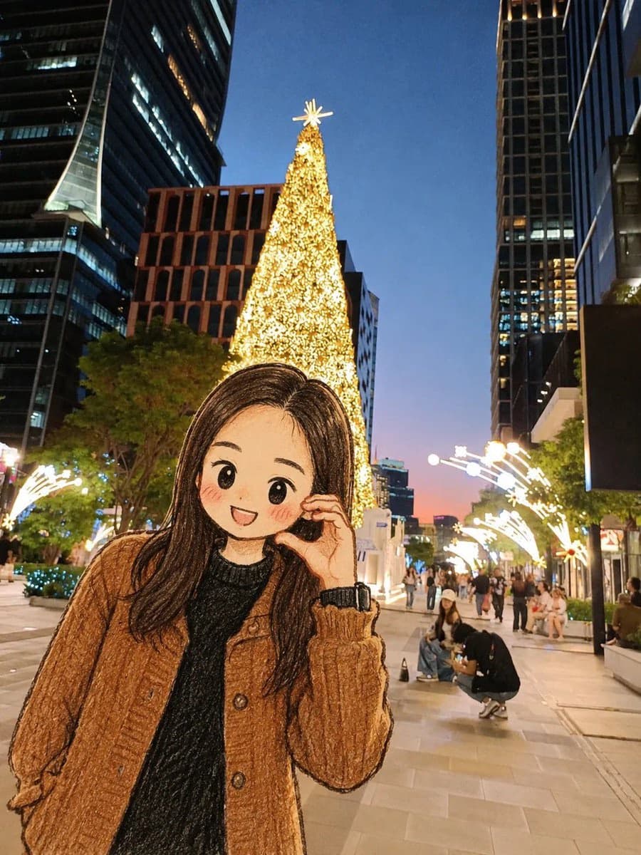 Profile / Avatar - Chibi Anime Urban Transformation