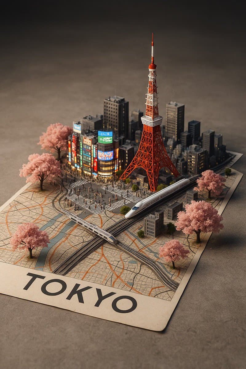 城市立体地图微缩景观