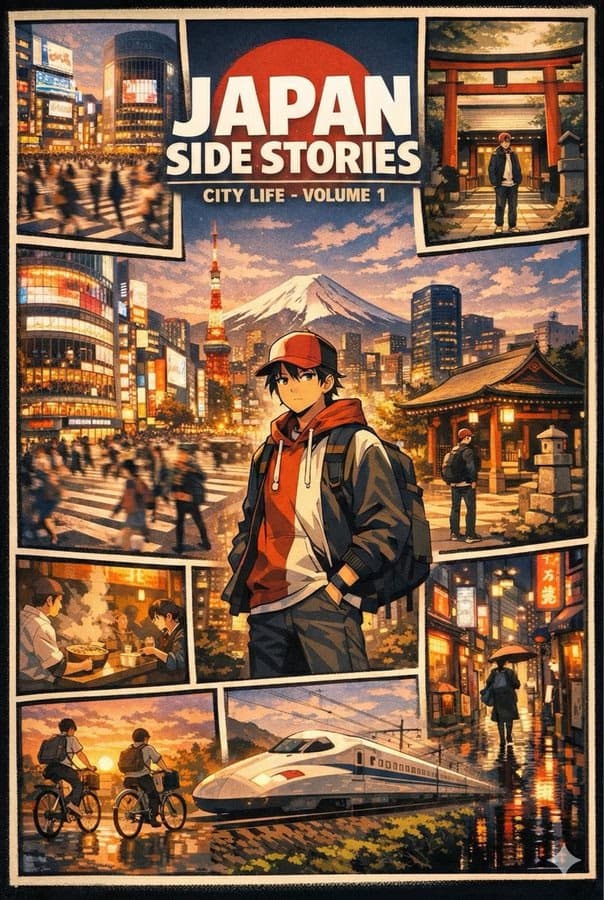 Italy Side Stories: City Life Poster